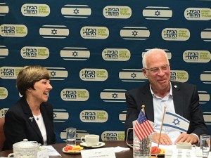 Secretary Ross with Israel's Minister of Agriculture and Rural development, Uri Ariel
