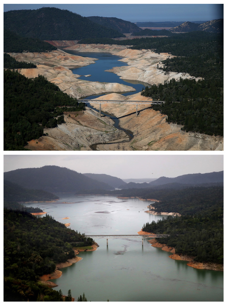 Then And Now: California's Drought Officially Declared To Be Over