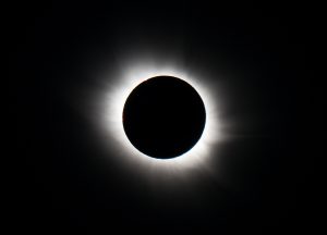 Total eclipse of the sun