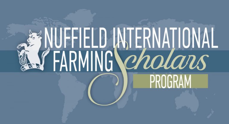 Applications Now Open For 2019 Nuffield International Farming