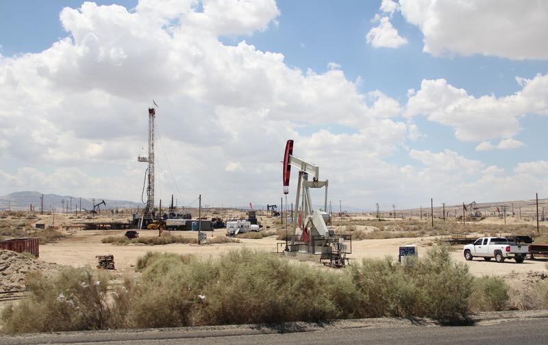 A California oil well