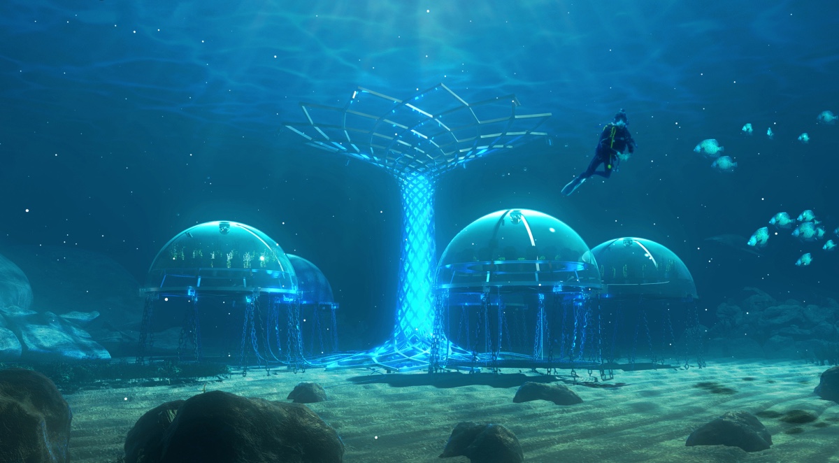 We Created The World's First Underwater Garden