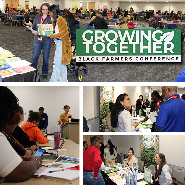 CDFA helps Black Farmers Conference attendees learn about available